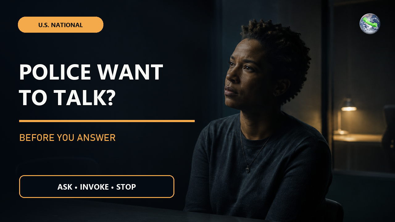 Thumbnail for Police Want to Question Me—Do I Need a Lawyer? (U.S.)
