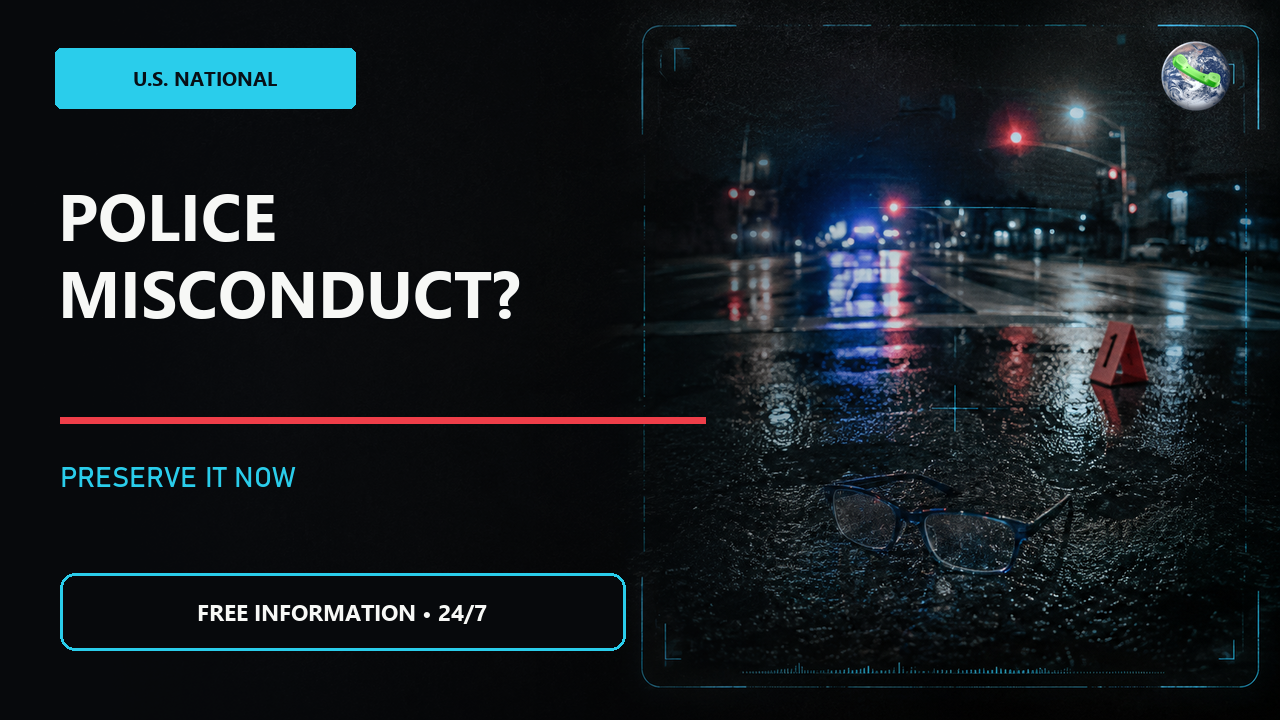Thumbnail for False Arrest or Excessive Force? Preserving a Police Misconduct Claim (U.S.)